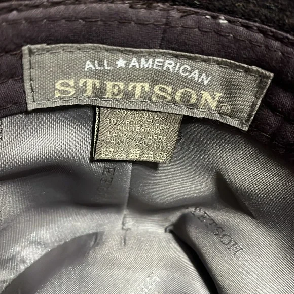 Stetson Dark Brown Fedora Hat - Picture 6 of 7